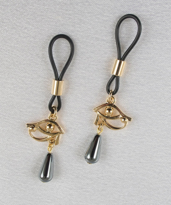 Sylvie Monthulé Eye of Horus Nipple Design Gold - Pleasurements