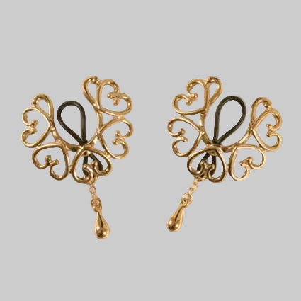 Sylvie Monthulé Jewelry Breasts Traps Drops Gold Sylvie Monthulé Jewelry Breasts Traps Drops Gold - Pleasurements