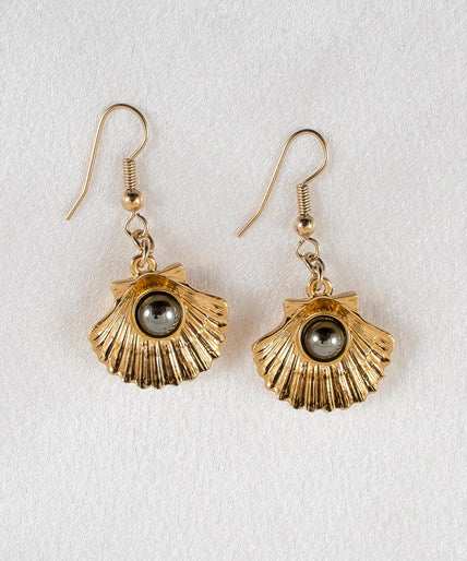 Sylvie Monthulé Ocean Secrets Design Earrings Gold Sylvie Monthulé Ocean Secrets Design Earrings Gold - Pleasurements