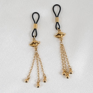 Sweet Kisses Nipples Design in Goud Sylvie Monthulé Sweet Kisses Nipple Design Gold - Pleasurements