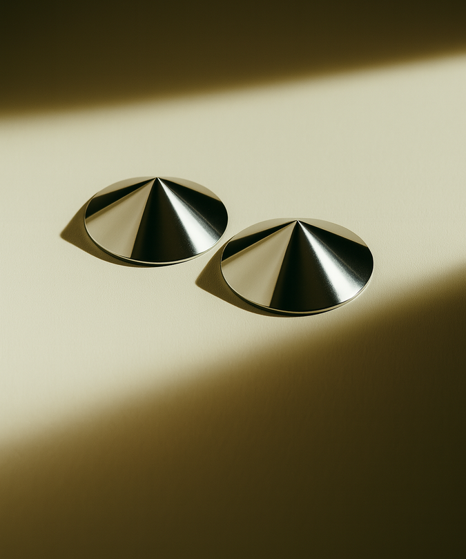Pleasurements Nipple Covers in Silver
