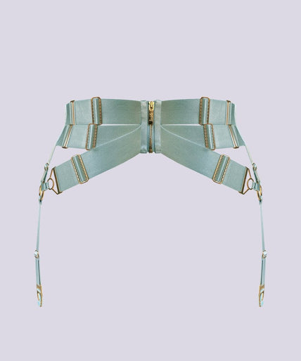Bordelle Aurea Suspender = Sage Bordelle Aurea Suspender Sage - Pleasurements