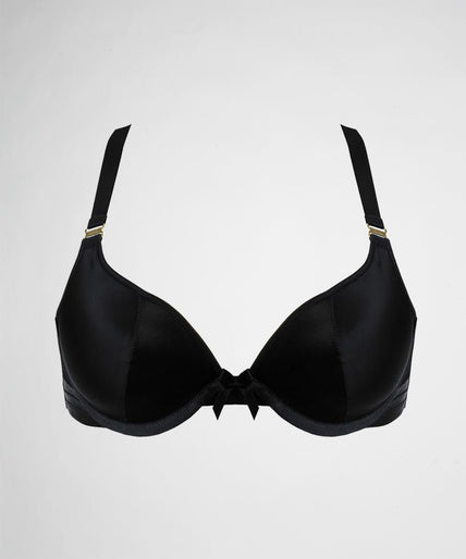 Bordelle Push-up Bra - Black Bordelle Push - up Bra Black - Pleasurements
