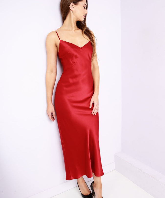 Marjolaine Odana Maxi Dress Red - Pleasurements