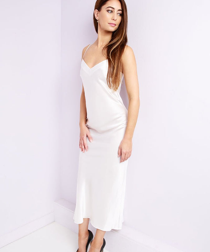 Marjolaine Odana Maxi Dress White - Pleasurements