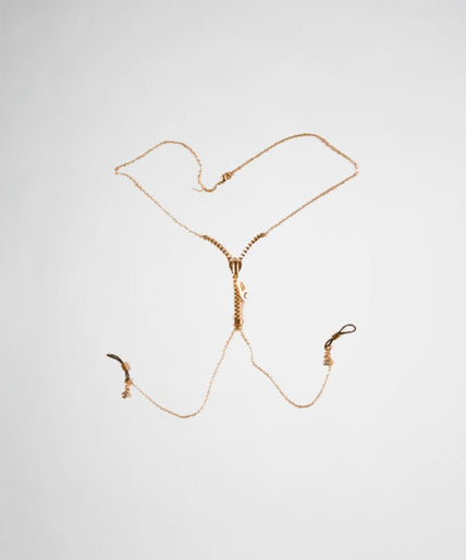 Sylvie Monthulé Love Necklace Design Gold Sylvie Monthulé Love Necklace Design Gold - Pleasurements