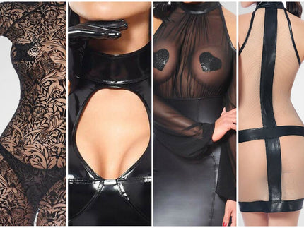SEE-THROUGH DRESSES AND FETISH WEAR BY PATRICE CATANZARO
