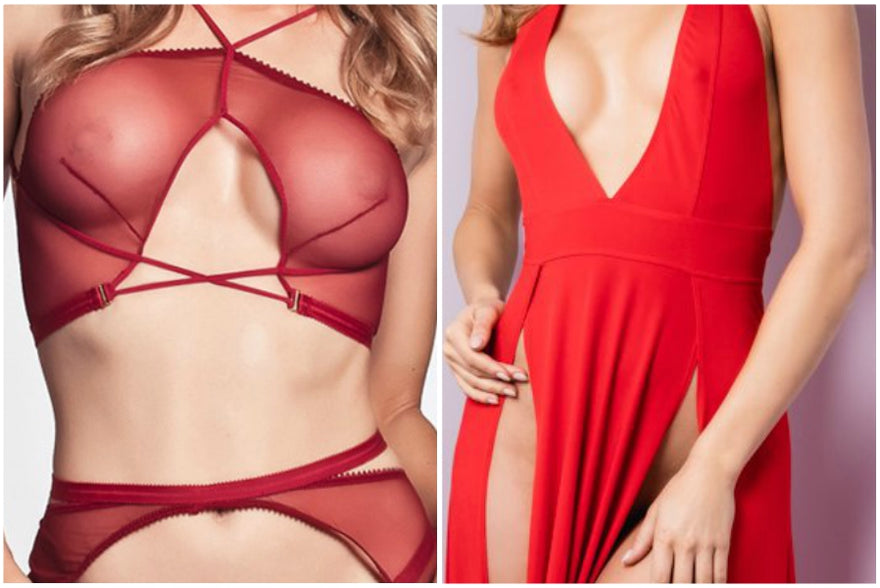 DECK THE HALLS WITH SEE-THROUGH LINGERIE, FALALALAA-LALALALAAH...
