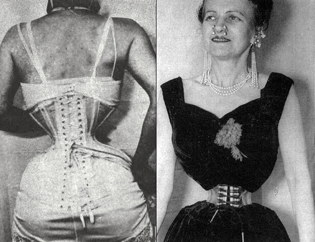 Suffering for the love of corsets