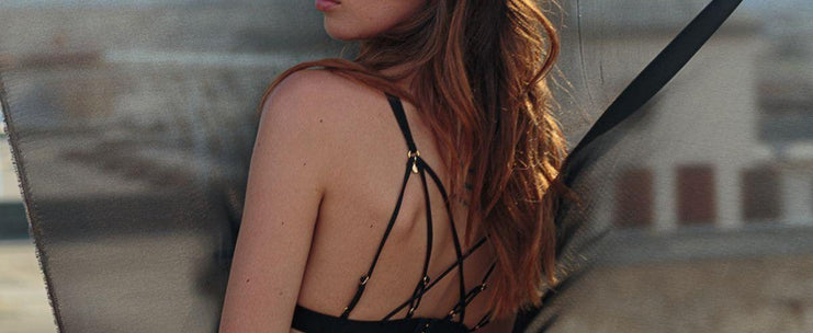 Atelier Amour Après Minuit Black by Pleasurements – Midnight Seduction in Sheer Tulle