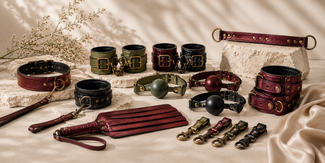 Pleasurements – Pleasure Premium BDSM Bondage Pleasurements Collection Banner - With Light