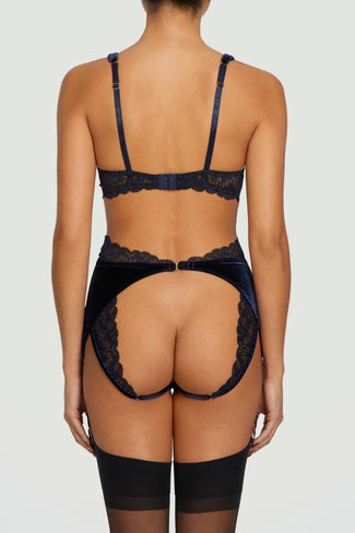Azzurra Open Suspender Knicker