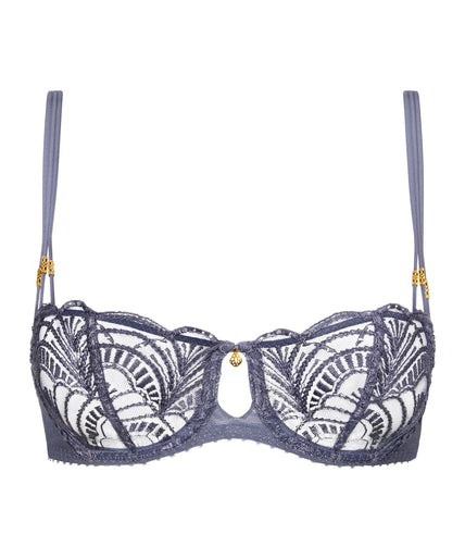 Aubade Vibes Half Cup Bra - Denim