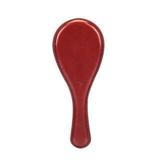 Liebe Seele Round Leather Spanking Paddle – Wine Red