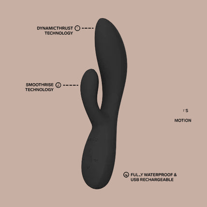 LELO – INA Thrust – Black - by Pleasurements