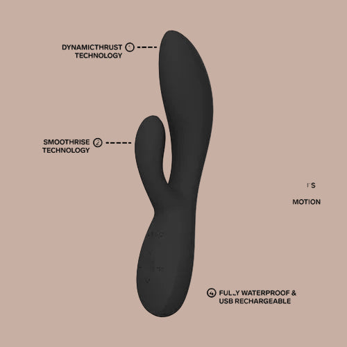 LELO – INA Thrust – Black - by Pleasurements