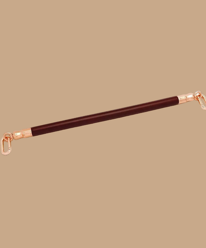 Liebe Seele Leather Spreader Bar – Wine Red