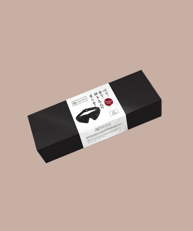 Liebe Seele Boudoir Amor Vegan Blindfold – Black