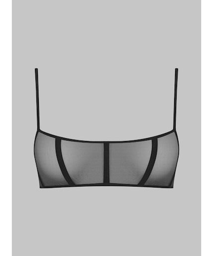 Maison Close L'Amoureuse Corset Bra Black Dahlia
