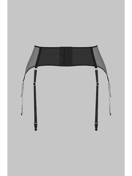 Maison Close L'Amoureuse Garter Belt Black Dahlia