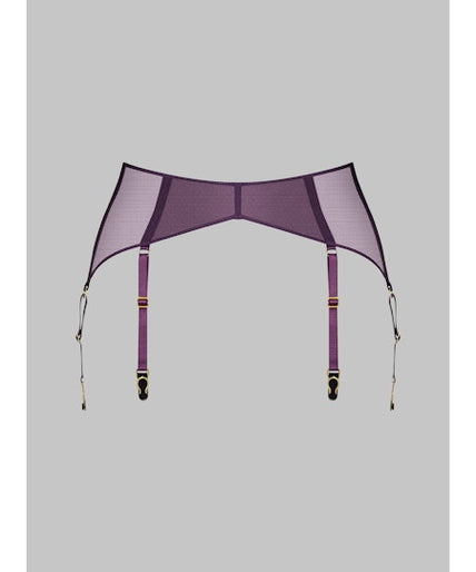 Maison Close L'Amoureuse Garter Belt Purple Orchid