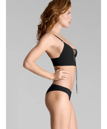 Maison Close Nuit Infinie Brief in Black