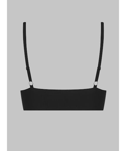 Maison Close Nuit Infinie Bustier Triangle Bra in Black