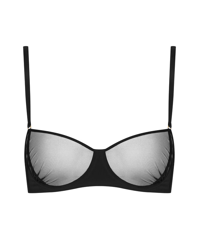 Scandale – Nuit Fauve Triangle Bra Black