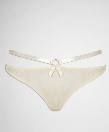 Harness Thong Ivory