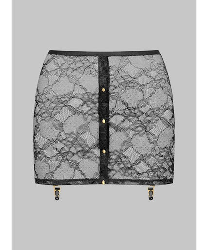 Maison Close Jeux Magnetiques Skirt With Suspenders Black