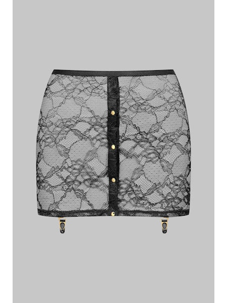 Maison Close Jeux Magnetiques Skirt With Suspenders Black