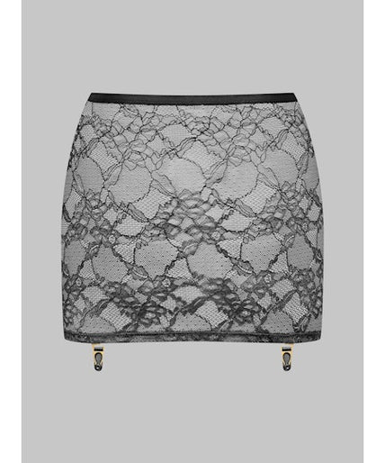 Maison Close Jeux Magnetiques Skirt With Suspenders Black