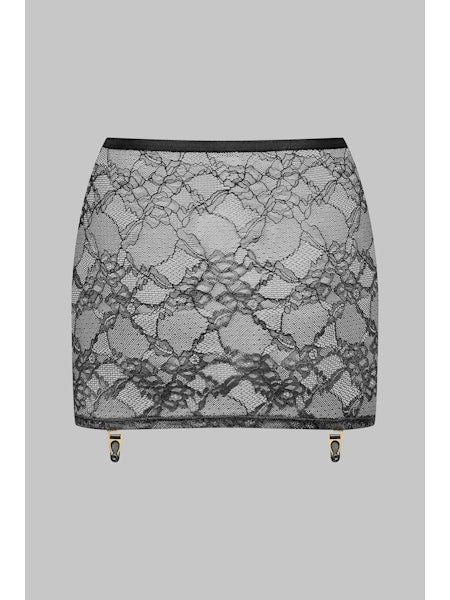Maison Close Jeux Magnetiques Skirt With Suspenders Black