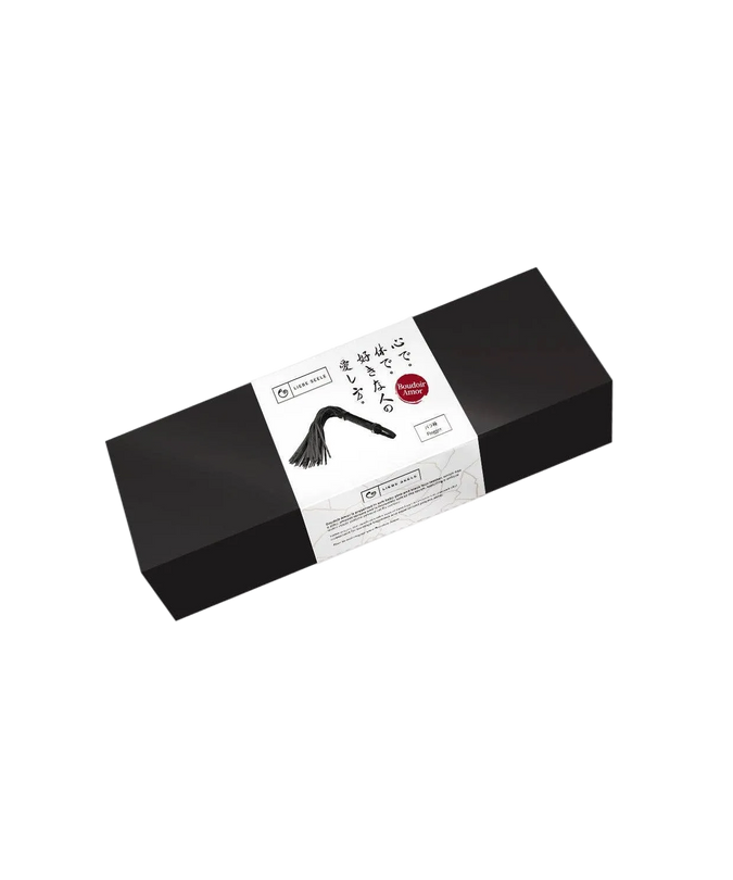 Liebe Seele Boudoir Amor Vegan Flogger – Zwart