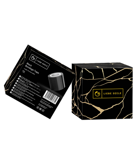 Liebe Seele Bondage Tape Semi-Transparent – Black