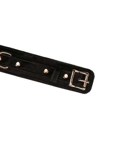Liebe Seele Boudoir Amor Vegan Collar with Leash – Black