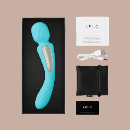 LELO – SWITCH Couples Vibrator – Aqua - by Pleasurements