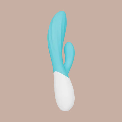 LELO – INA Twist Rabbit Vibrator – Aqua - by Pleasurements