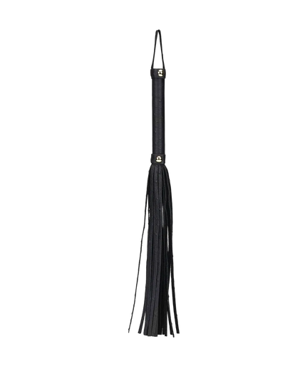 Liebe Seele Demon's Kiss Small Black Leather Flogger