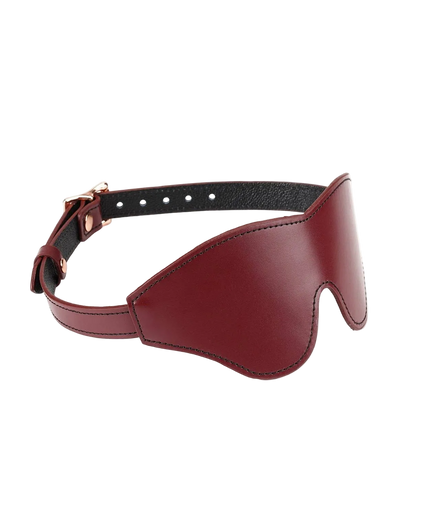 Liebe Seele Leren Blinddoek – Wijnrood