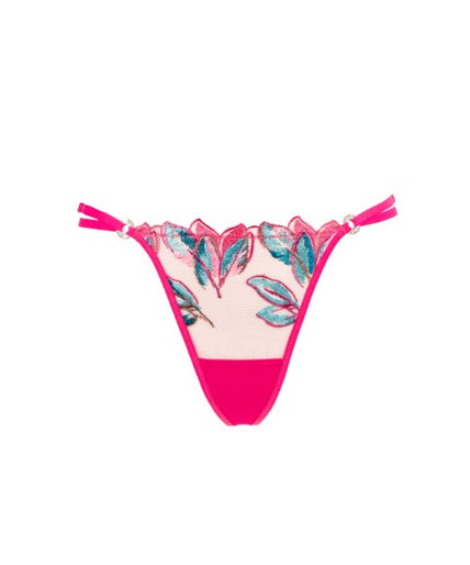 Atelier Amour – Oiseau de Paradis Thong - Cherry