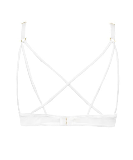 Atelier Amour Après Minuit Wired Triangle Bra – Ivory