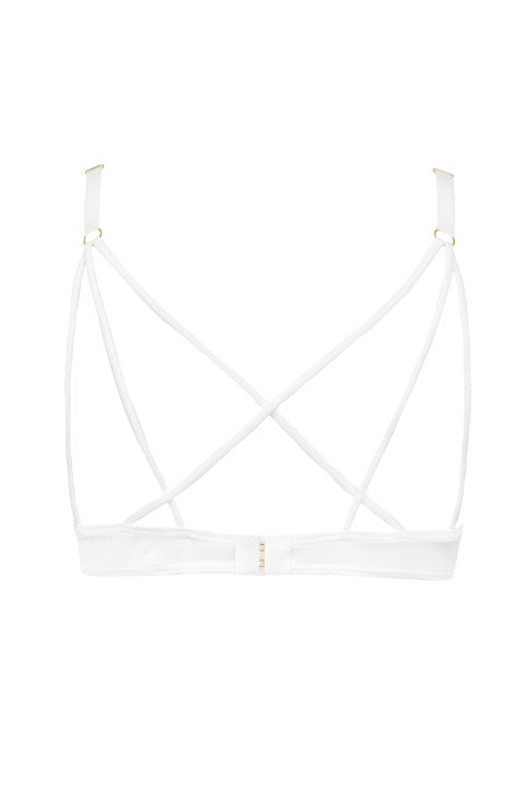 Atelier Amour Après Minuit Wired Triangle Bra – Ivory