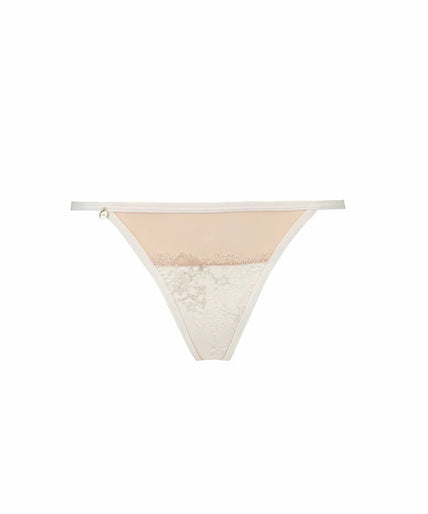Atelier Amour Open Brief Après Minuit Pearl + Free gold nipple covers, worth €60.00!