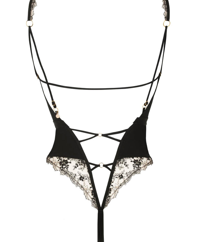Atelier Amour Après Minuit Bodysuit - Black