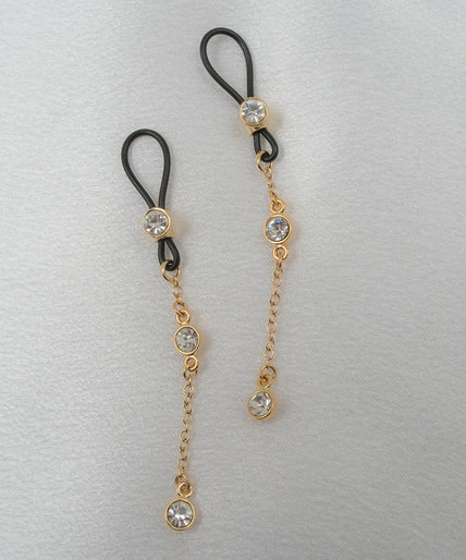 Sylvie Monthulé Breast Jewel Nipple Crystal Gold