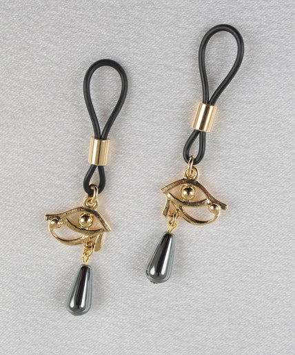 Sylvie Monthulé Eye of Horus Nipple Design Gold