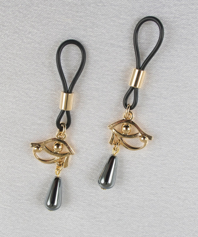 Sylvie Monthulé Eye of Horus Nipple Design Gold