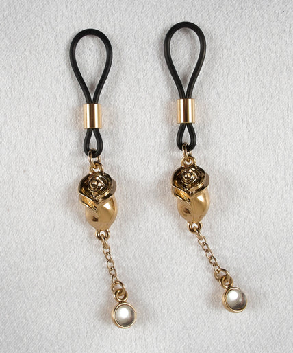 Sylvie Monthulé Love Roses Nipple Design Gold