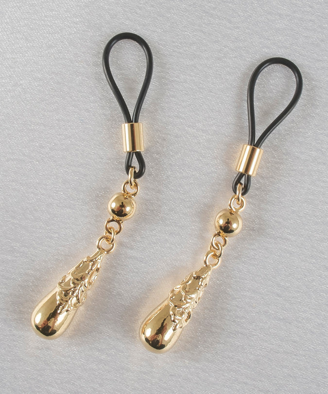 Nipple Design Drops in Goud